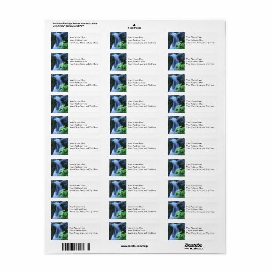 Adressenkennzeichen: Sol Duc Falls (Vorne)