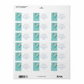 Adressenkennzeichnungen Adressaufkleber (Vorne)