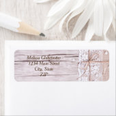 Adressenmarken - Holz und Spitzen (Insitu)