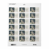 Adressenmarken - Schloss Lerici Adressaufkleber (Vorne)