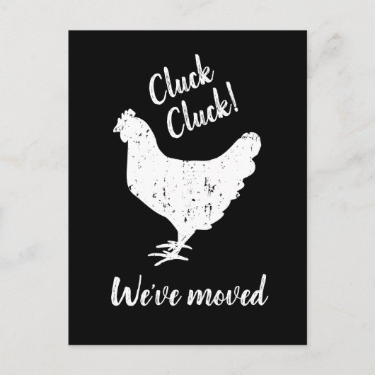 Adressenwechsel bei Nutztieren, die wir auf der Po Postkarte (Vorderseite)