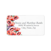 Adressetikett (Vorne)