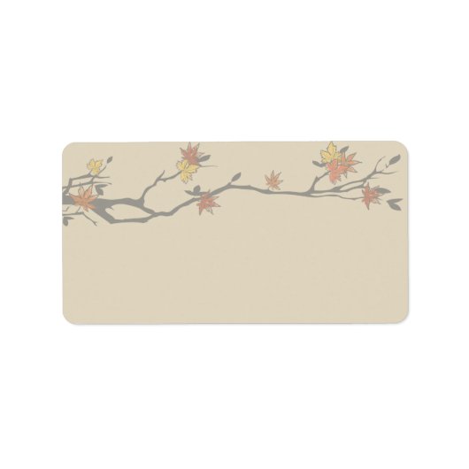 Adressetikett (Vorne)