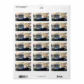 Adressetikett Cheetah Cub (Vorne)