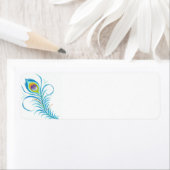 Adressetikett für Peacock Feather (Insitu)