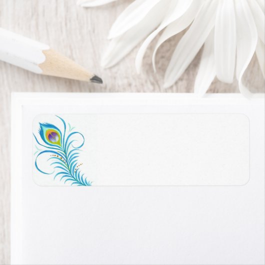 Adressetikett für Peacock Feather (Insitu)