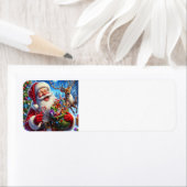 Adressetikett für Santa und Rentiere (Insitu)