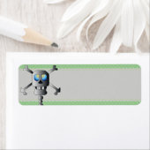 Adressetikett für Schädel und Knochen (Insitu)