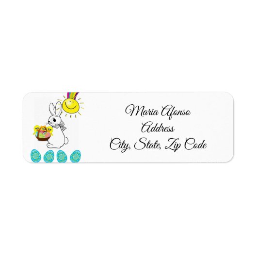 Adressetiketten (Vorne)