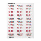 Adressetiketten (Vorne)