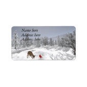 Adressetiketten (Vorne)