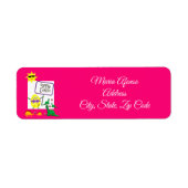 Adressetiketten Dinosaur (Vorne)