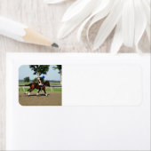 Adressetiketten für Rennpferde (Insitu)