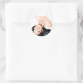 Adresslisten Runder Aufkleber (Tasche)