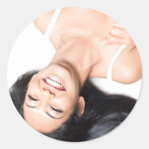 Adresslisten Runder Aufkleber