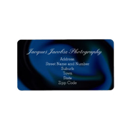 Adresslitern mit Hintergrund für Retro-Gefärbte Kr Adressaufkleber