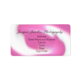 Adresslitern mit Hintergrund für Retro-Gefärbte Kr Adressaufkleber