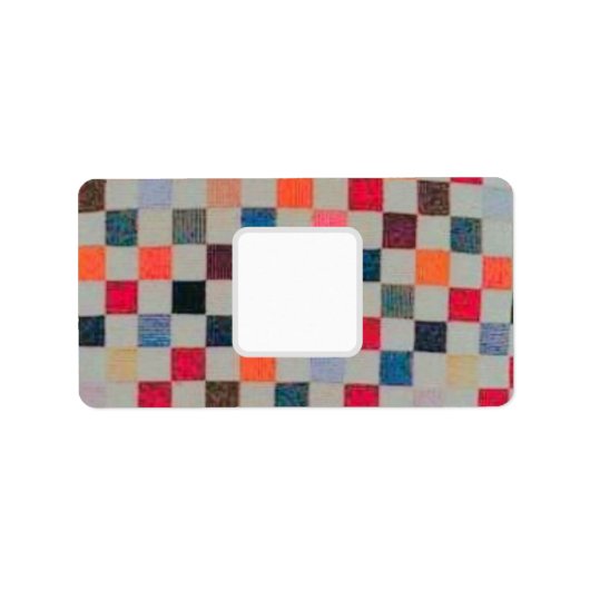 Adressmarken ART&DESIGN STYLE Adressaufkleber (Vorne)