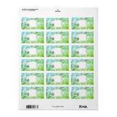 Adressmarken ART&DESIGN STYLES Adressaufkleber (Vorne)