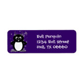 Adressmarken - Evil Penguin (Vorne)