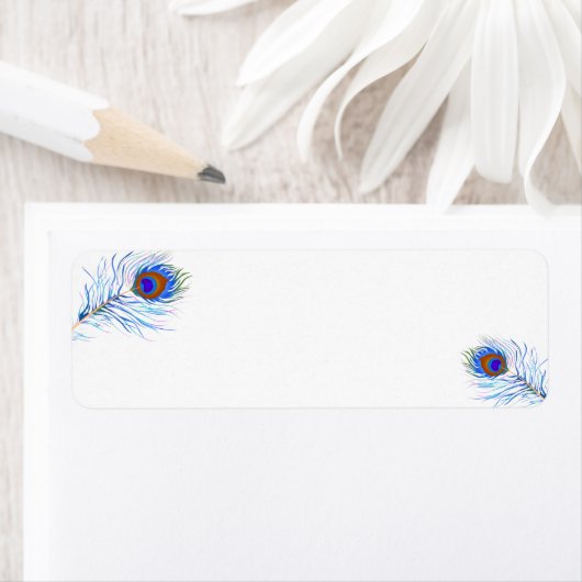 Adressmarken-Pfauenfeathers (Insitu)
