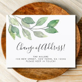 Adressumwandlung Ankündigungspostkarte