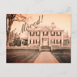 Adresswechsel - Das Haus - Postkarte