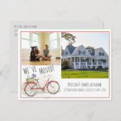 Adresswechsel mit Foto Ankündigung (Vorne/Hinten)