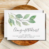 Adresswechsel Neuer Zuhause-Foliage-Ankündigung Ankündigung