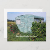 Adresswechsel Postkarte (Vorne/Hinten)