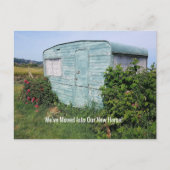 Adresswechsel Postkarte (Vorderseite)