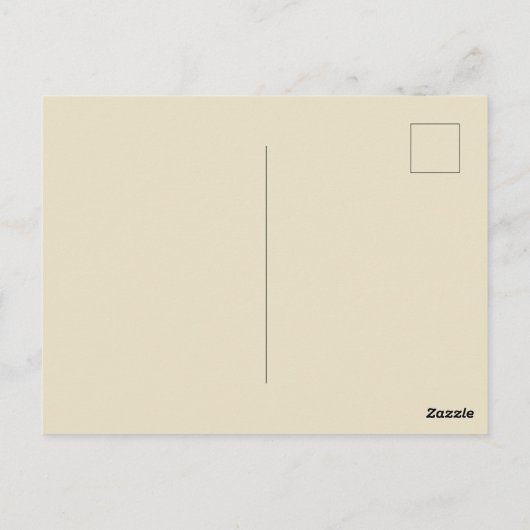 Adresswechsel Vintager Schmetterlinge Zeitung Postkarte (Rückseite)