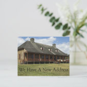 Adresswechsel - Wilderness Fort Ankündigungspostkarte (Stehend Vorderseite)