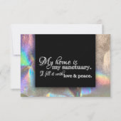 Adresswechsel Wir haben die Erwärmung des Segen Ha Ankündigung (Vorderseite)