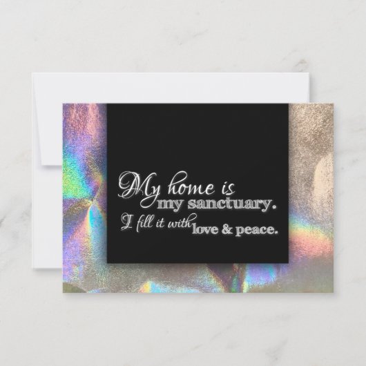 Adresswechsel Wir haben die Erwärmung des Segen Ha Ankündigung (Vorderseite)