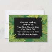 Adresswechsel Wir haben die Erwärmung des Segen Ha Ankündigung (Rückseite)