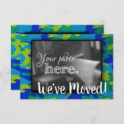 Adresswechsel Wir haben die Erwärmung des Segen Ha Ankündigung (Vorne/Hinten)