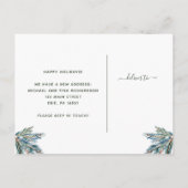 Adresswechsel zu Weihnachten | Einfache Kiefer (Rückseite)