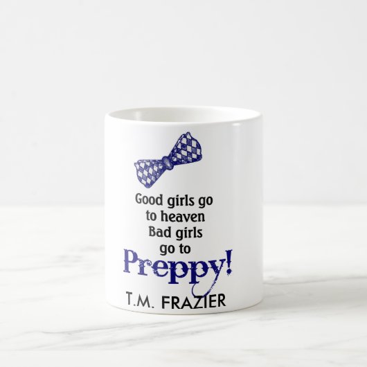 ADRETTE, gute Mädchen gehen zum Himmel…. Kaffeetasse (Mittel)