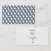 Adrettes Muster Visitenkarte (Vorne/Hinten)