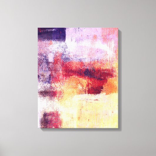 Adria Abstrakt Canvas Print Leinwanddruck (Vorderseite)