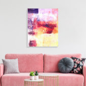 Adria Abstrakt Canvas Print Leinwanddruck (Insitu (Wohnzimmer))