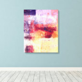Adria Abstrakt Canvas Print Leinwanddruck (Insitu (Holzboden))
