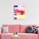 Adria Abstrakt Canvas Print Leinwanddruck (Insitu (Wohnzimmer))