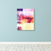 Adria Abstrakt Canvas Print Leinwanddruck (Insitu (Holzboden))