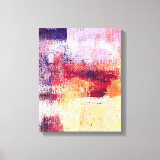 Adria Abstrakt Canvas Print Leinwanddruck (Vorderseite)