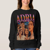 Adria Arjona Sweatshirt, Weihnachtsgeschenk, Bootl Sweatshirt (Vorderseite)