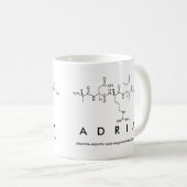 Adria Peptidname Tasse (VorderseiteRechts)