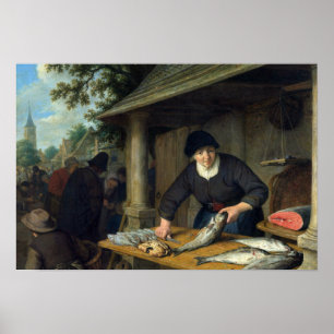Adriaen van Ostade - Die Fischer Poster