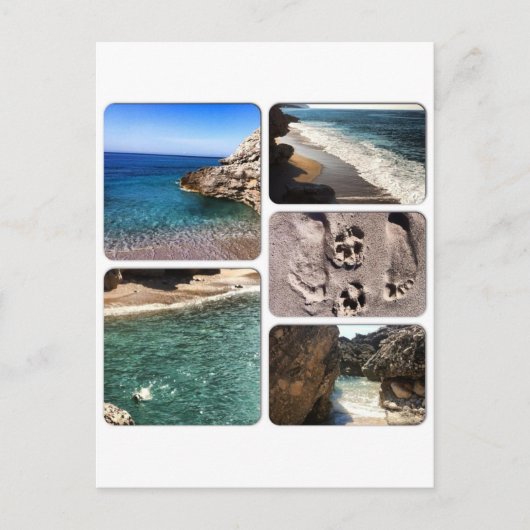 Adriaküste Albanien Postkarte (Vorderseite)